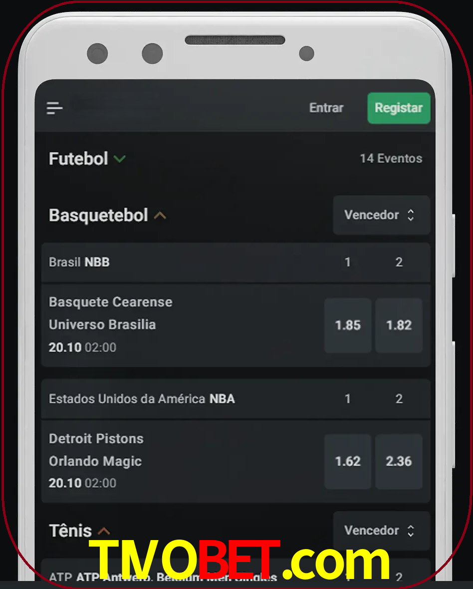 Aposte e assista aos esportes em formato ao vivo.